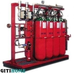 AUTOMATIC GAS FIRE EXTINGUISHING SYSTEM